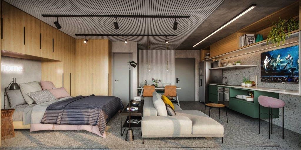 Saiba qual a diferença entre loft, studio e kitnet