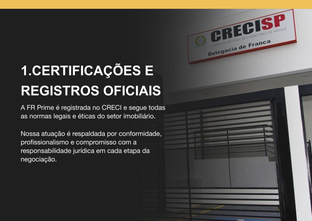 10 Motivos para confiar na FR Prime Imóveis