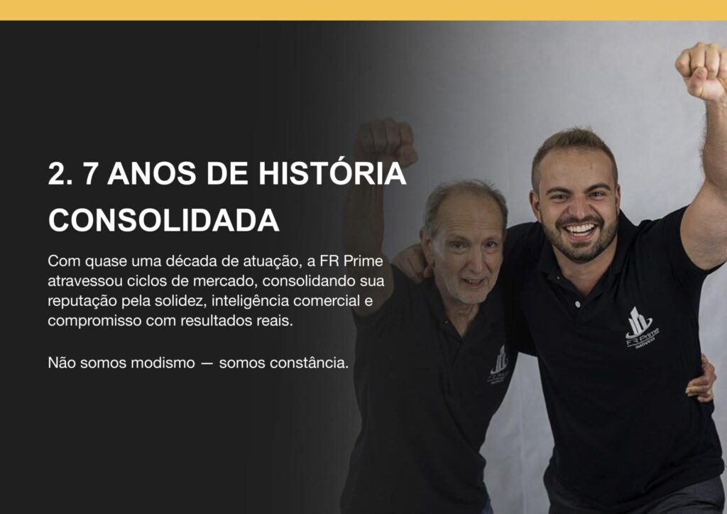 10 Motivos para confiar na FR Prime Imóveis
