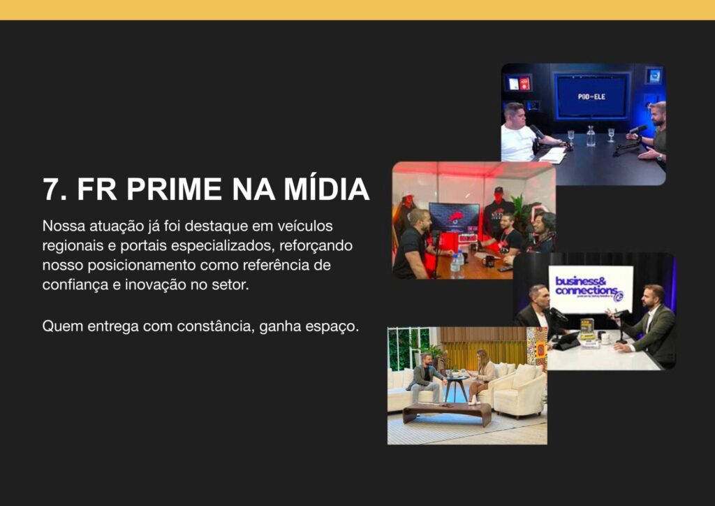 10 Motivos para confiar na FR Prime Imóveis