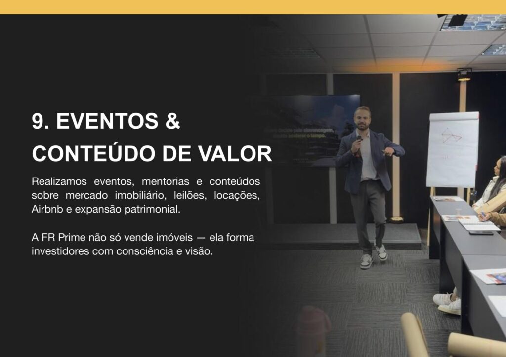 10 Motivos para confiar na FR Prime Imóveis